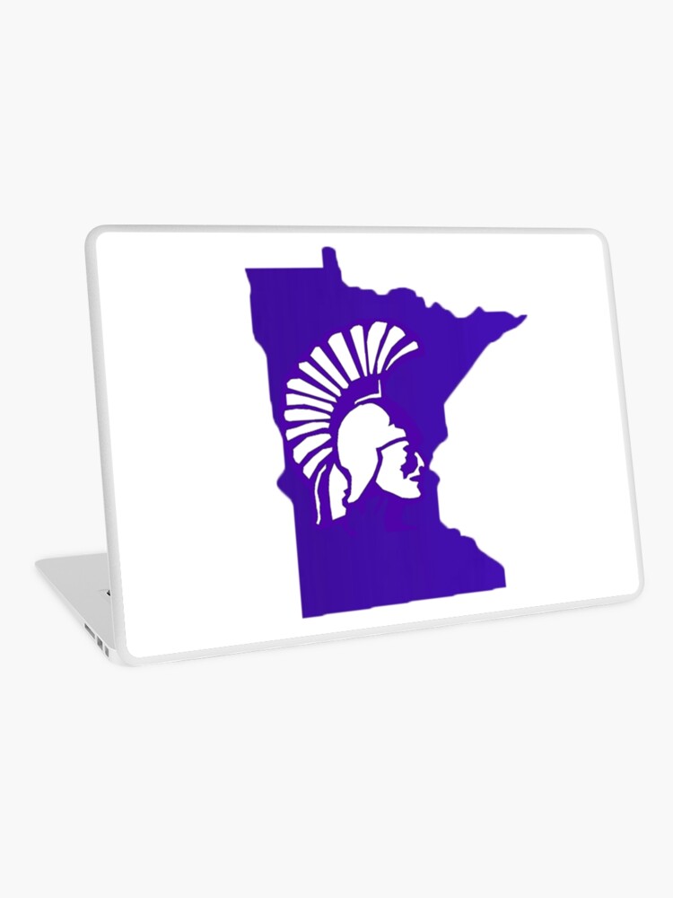 Minnesota Winona State Warriors Laptop Skin By Emilywerfel