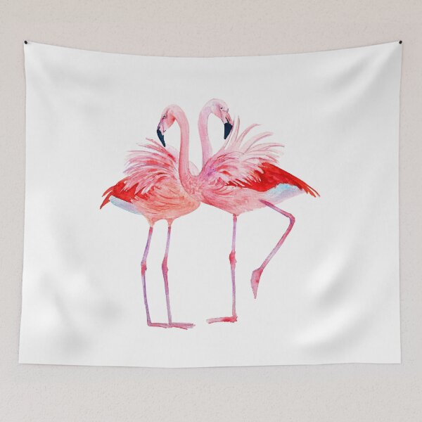 Item preview, watercolor pink flamingo designed and sold by LiliyaSavelieva.