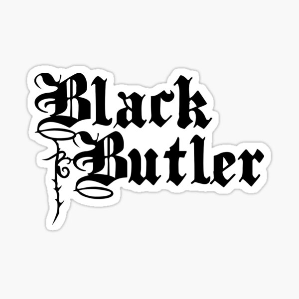 Black Butler - Logo Sticker