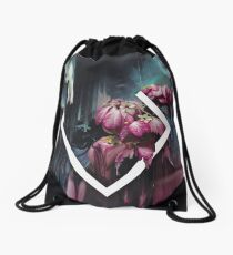 DARK ORCHID 1 Drawstring Bag