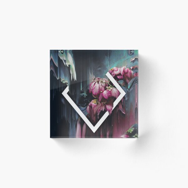 DARK ORCHID 1 Acrylic Block