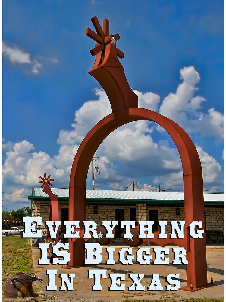 Thumbnail 7 of 7, Classic T-Shirt, Everything Is Bigger in Texas designed and sold by Warren Paul Harris.