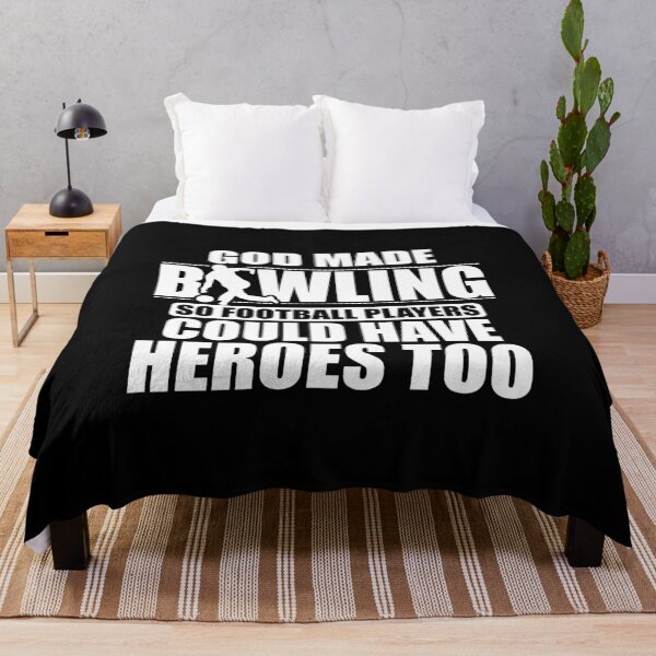 Item preview, God Made Bowling So Softball Players Could Have Heroes Too designed and sold by ThreadsNouveau.