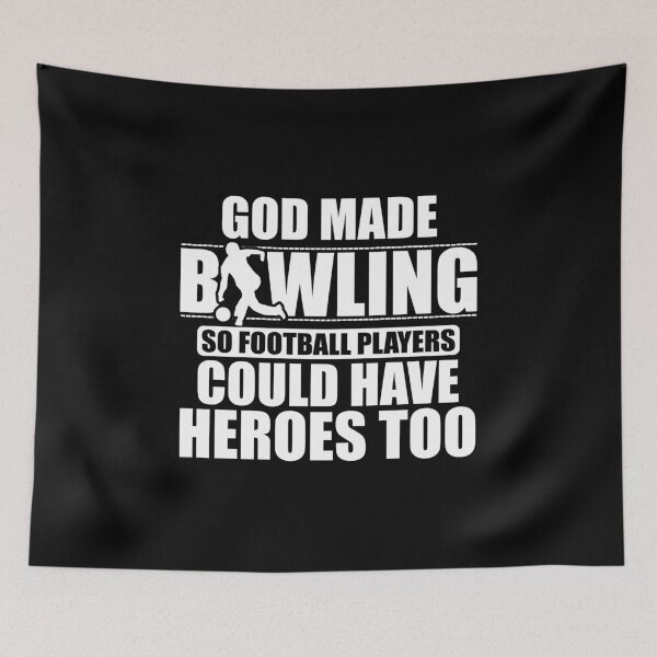 Item preview, God Made Bowling So Softball Players Could Have Heroes Too designed and sold by ThreadsNouveau.
