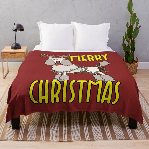 Item preview, Poodle Christmas designed and sold by jaygo.