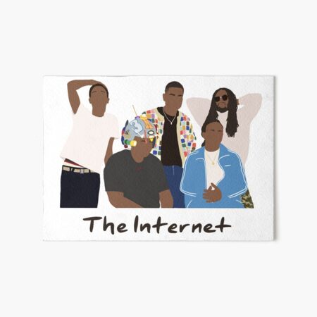 The Internet Colors Art Board Print