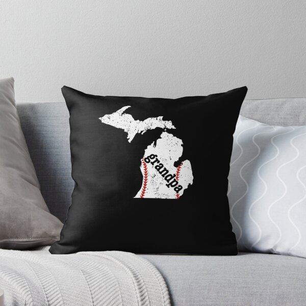 Aperçu de l'œuvre Chemise de grand-papa de balle molle de baseball du Michigan créée et vendue par shoppzee.