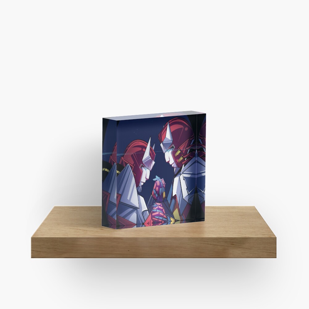 <3 Acrylic Block