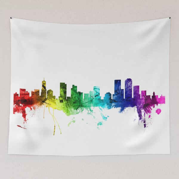 Item preview, Denver Colorado Skyline designed and sold by ArtPrints.