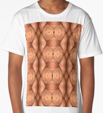 #pattern #texture #leather #abstract #brown #upholstery #wallpaper #design #furniture #sofa #fabric #luxury #seamless #closeup #egg #art #decor #illustration #metal #vintage #food #material #antique Long T-Shirt