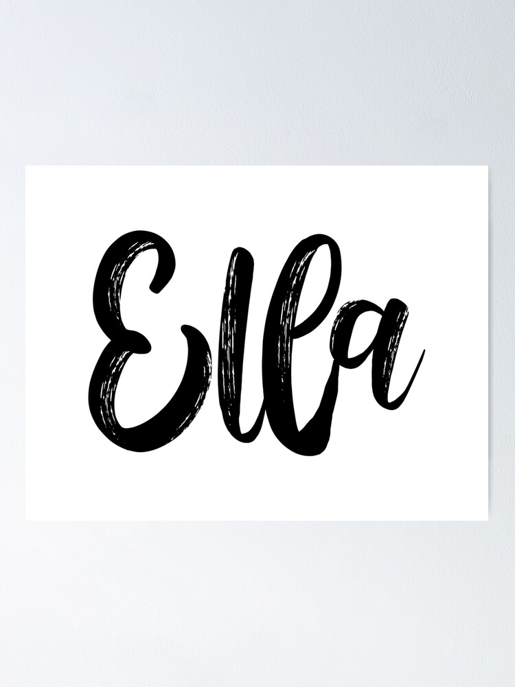 Doodle Ella Poster for - the-college-gal by Name\