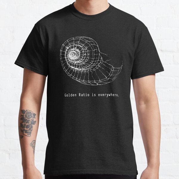 Fibonacci - Golden Ratio Is Everywhere T Shirt, Original Classic T-Shirt