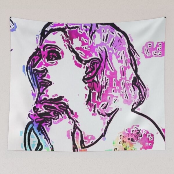 Item preview, Watercolored Kat Outline designed and sold by TheGreenReader.