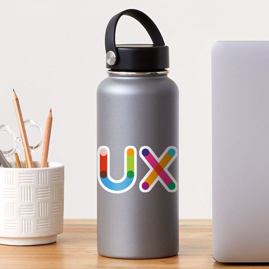 UX - User Experience Design and Research Sticker