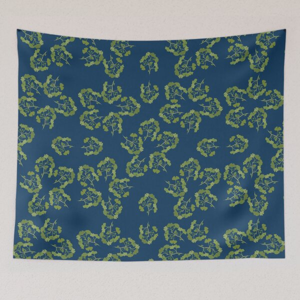 Item preview, Pattern with Ginkgo biloba designed and sold by Emi Yañez.