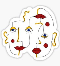 TRIPLE COLOR Sticker