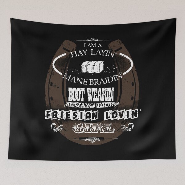 Item preview, Friesian Horse Shirt Boot Wearin Always Ridin Horse Gifts designed and sold by shoppzee.