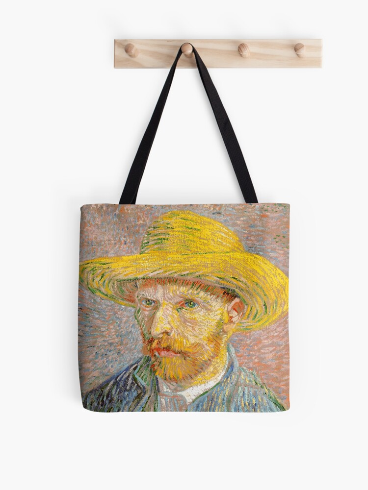 Pokémon Center × Van Gogh Museum: Eevee Inspired by Self-Portrait with  Straw Hat Canvas Tote Bag