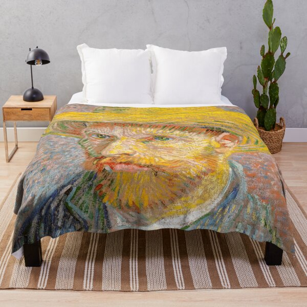 Item preview, Self-Portrait with a Straw Hat - Vincent Van Gogh designed and sold by maryedenoa.