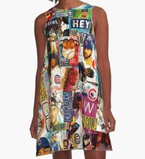 CUBS Win! A-Line Dress