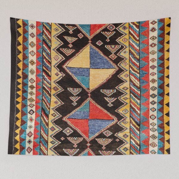 Item preview, Bakhtiari Gabbeh Persian Rug designed and sold by Vicky Brago-Mitchell®.