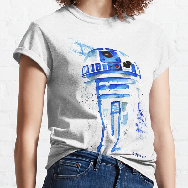 R2 droid Watercolor Classic T-Shirt