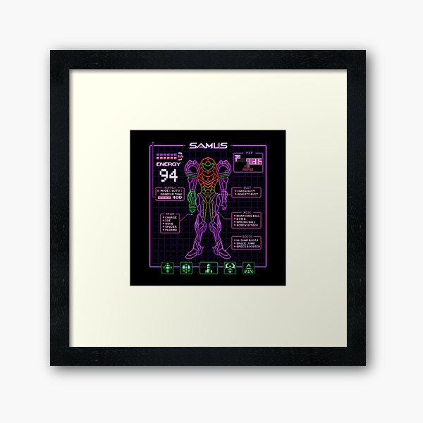 Sammy Stats Framed Art Print