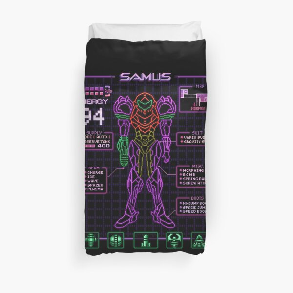 Sammy Stats Duvet Cover
