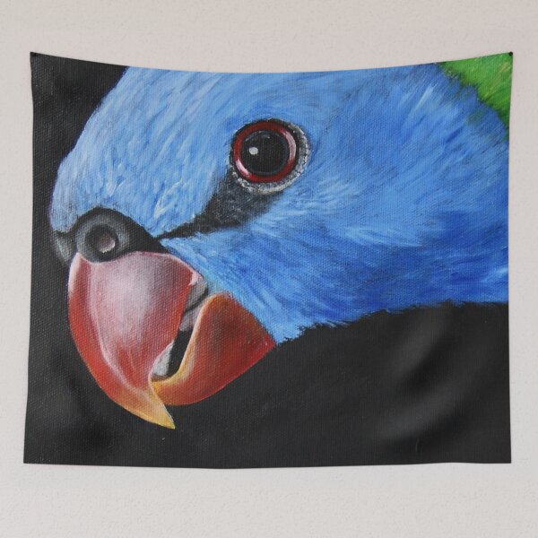 Item preview, Curious Lorikeet designed and sold by mary hughes.