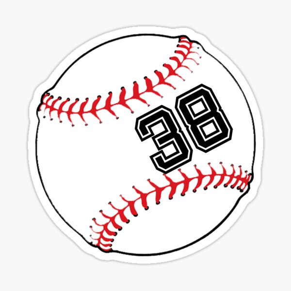 baseball-player-jersey-no-38-back-number-38-ball-sport-sticker-gift