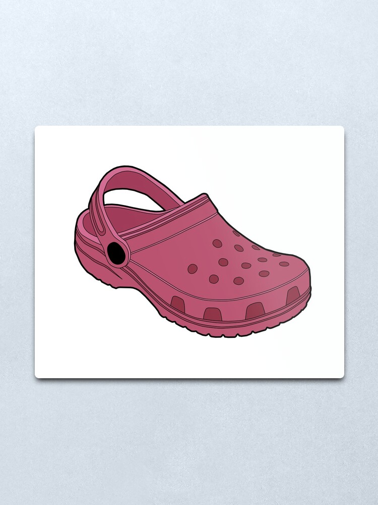 crocs classic pomegranate