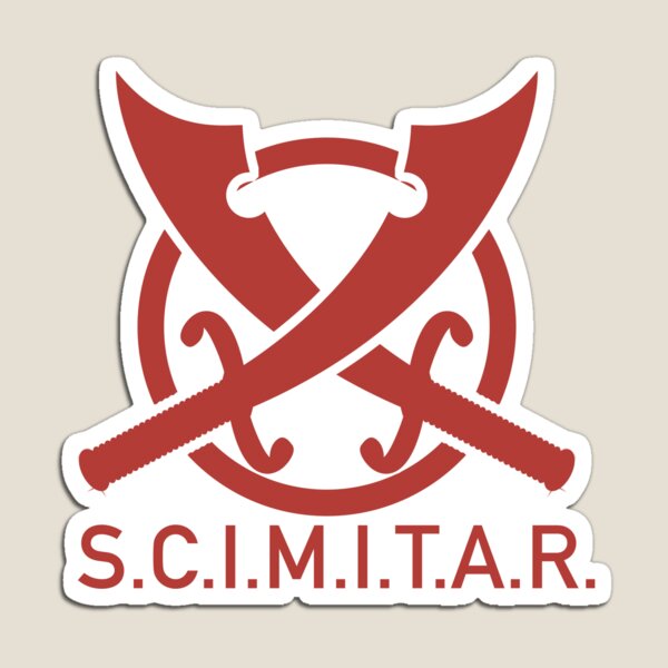 S.C.I.M.I.T.A.R. - The Secret Protectors Magnet