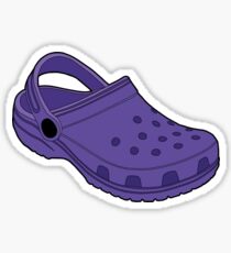Crocs Ultraviolet clog shoe Sticker