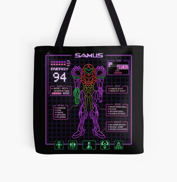 Sammy Stats All Over Print Tote Bag