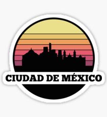Cuidad de México skyline Sticker