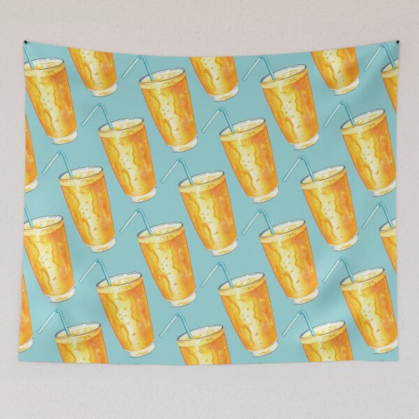 Item preview, Orange Juice Pattern designed and sold by Kelly  Gilleran.