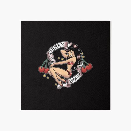Cherry Bomb Art Board Print