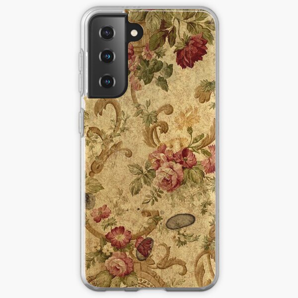 Vintage,tapestry,floral,elegant,victorian,rustic,grunge,elegant,chic Samsung Galaxy Soft Case