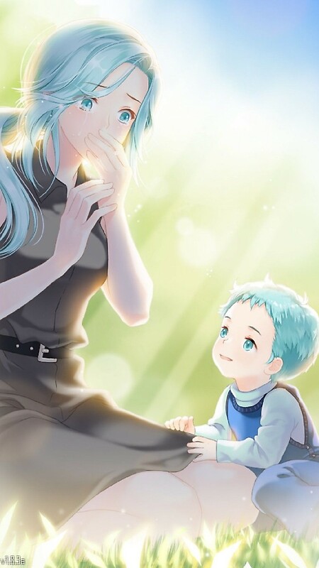 Baby V His Mother Mystic Messenger By Typicaltea Redbubble