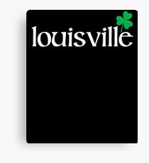 St. Patrick's Day City Pride - LOUISVILLE Canvas Print