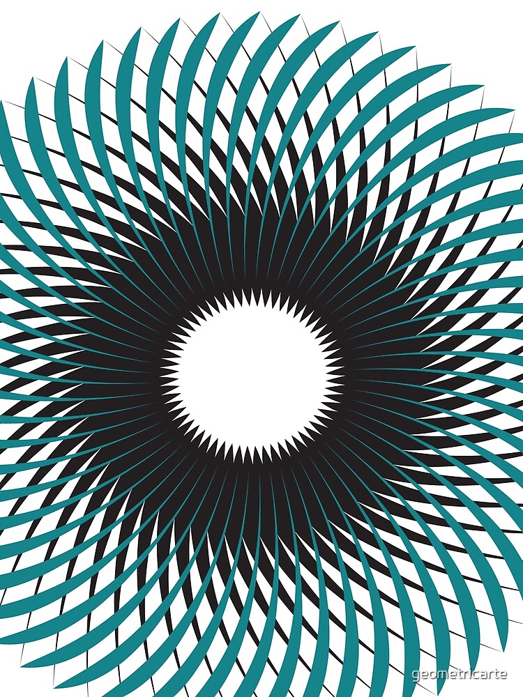 NAUTILUS (AQUA/BLACK) de geometricarte
