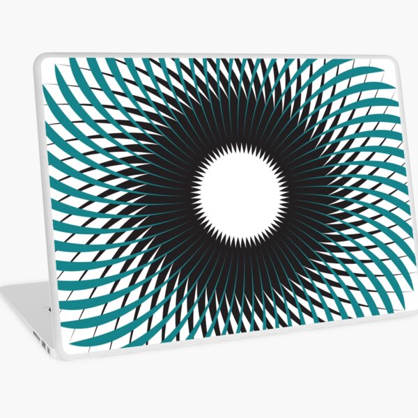 NAUTILUS (AQUA/BLACK) Vinilo para portátil