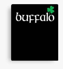 St. Patrick's Day City Pride - BUFFALO Canvas Print