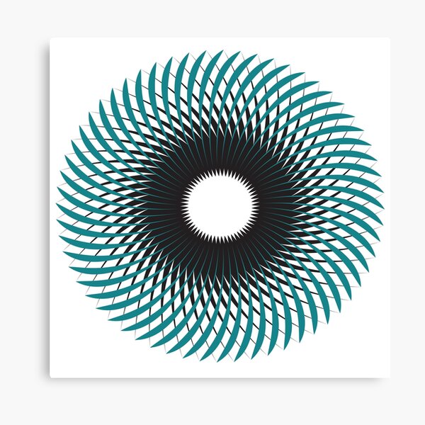 NAUTILUS (AQUA/BLACK) Lienzo