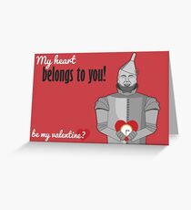 Tin Man - Wizard of Oz Valentine Greeting Card