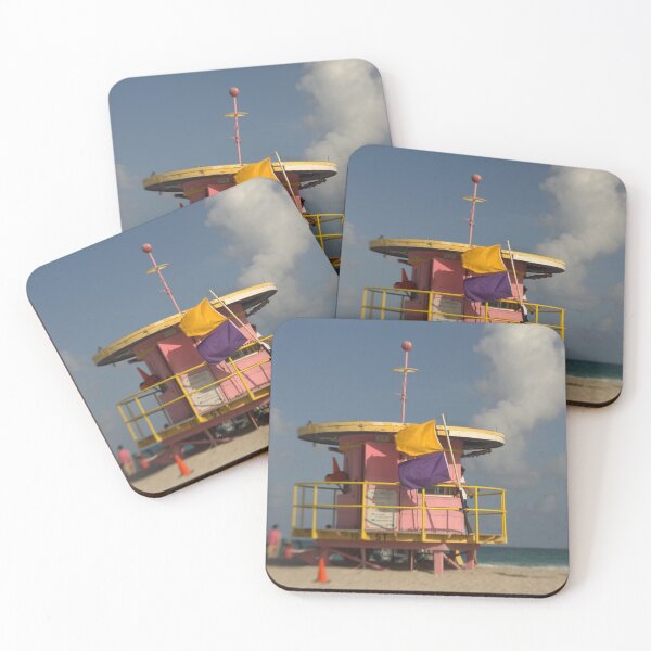 Item preview, Miami Beach Lifeguard Hut designed and sold by Kasia Design.