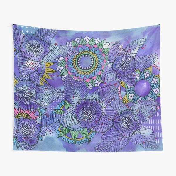 Ein Hauch von Violett Wandbehang