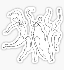 Pegatina Danza (La Danse), Henri Matisse, 1910 diseño de la obra, camiseta del cartel, camiseta, Jersey, postal
