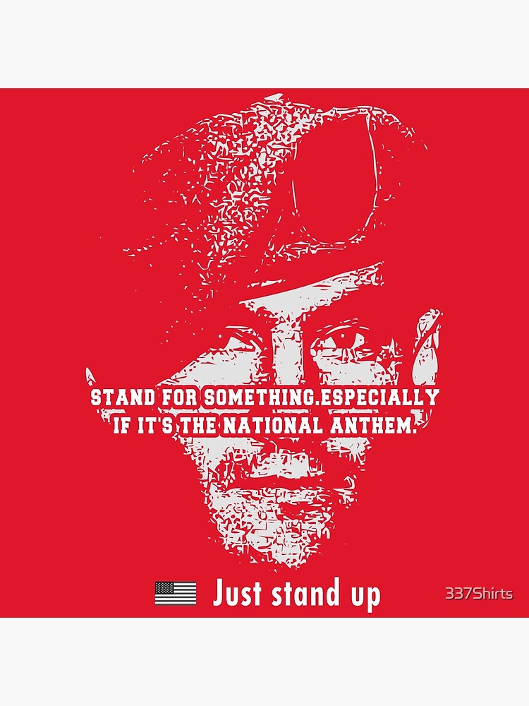 Pat Tillman Stand Up - Boycott Nike - Red" Poster for Sale by | Redbubble