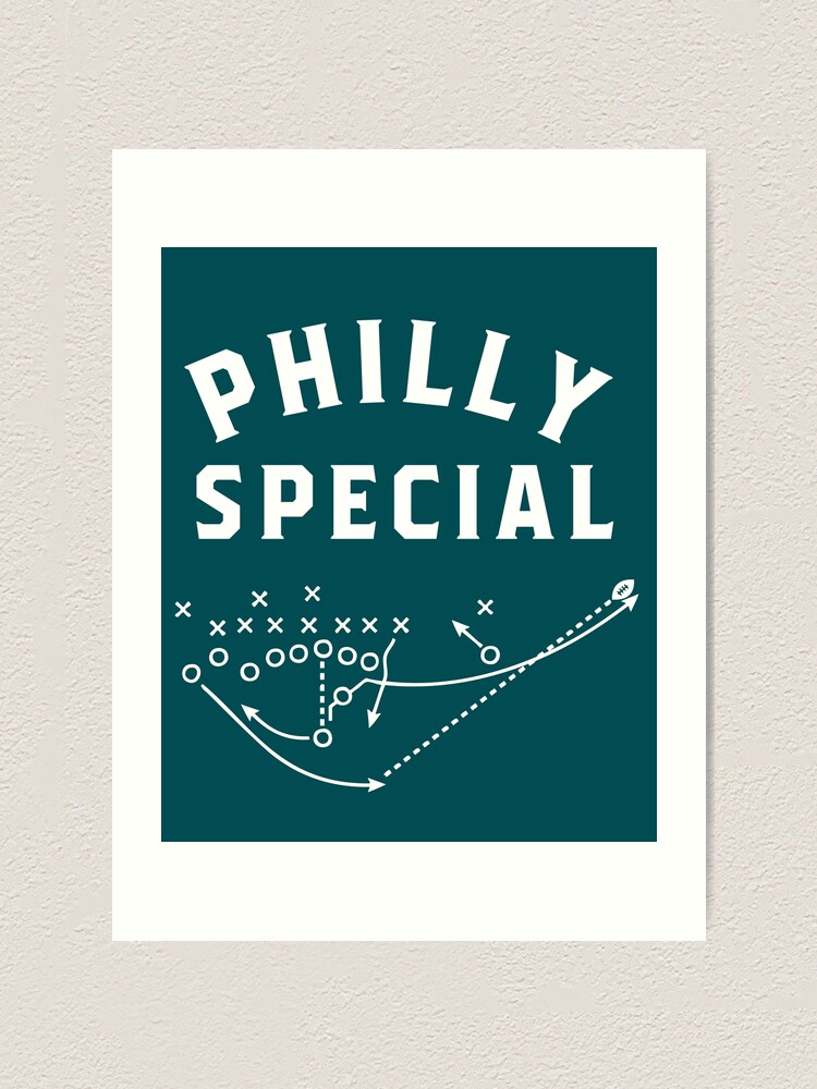 Philly Special Football Play Sticker by Visual Design - Fine Art America